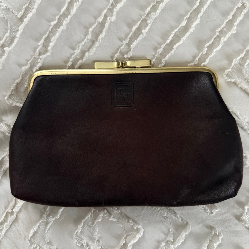 Vintage Dior Clutch Wallet